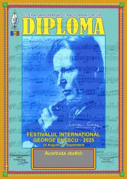 GEORGE ENESCU International Festival - 2025 - award logo